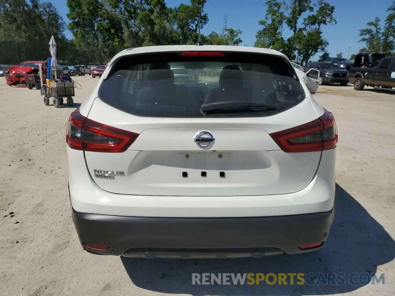 6 Photograph of a damaged car JN1BJ1AV3MW301664 NISSAN ROGUE 2021