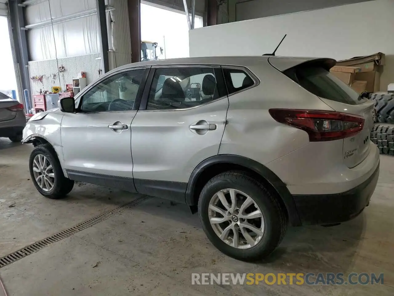 2 Photograph of a damaged car JN1BJ1AV3MW302569 NISSAN ROGUE 2021