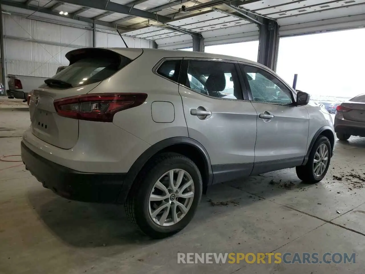 3 Photograph of a damaged car JN1BJ1AV3MW302569 NISSAN ROGUE 2021