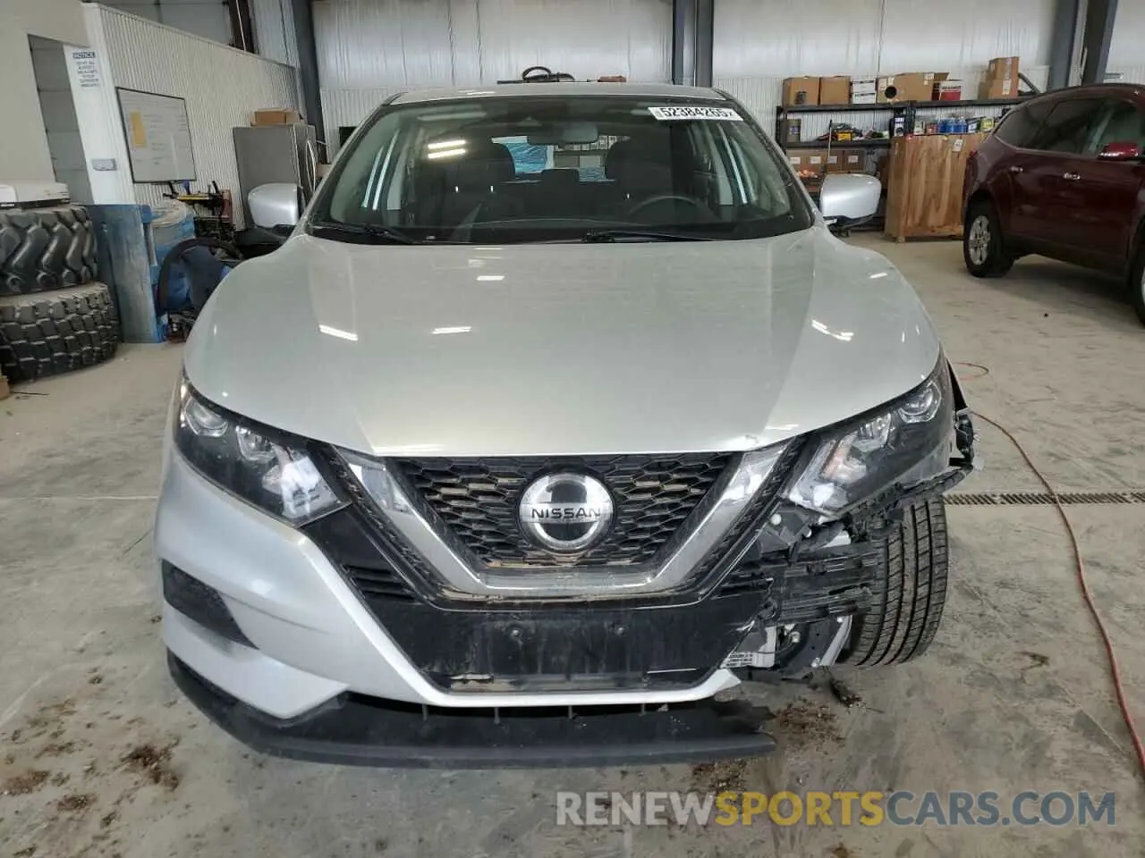 5 Photograph of a damaged car JN1BJ1AV3MW302569 NISSAN ROGUE 2021