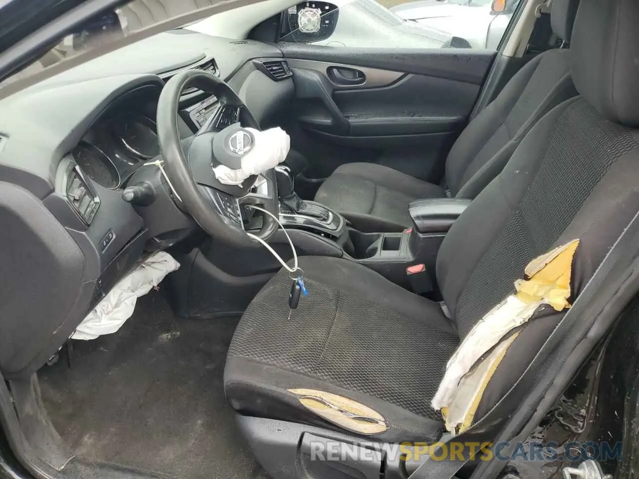 7 Photograph of a damaged car JN1BJ1AV3MW308615 NISSAN ROGUE 2021