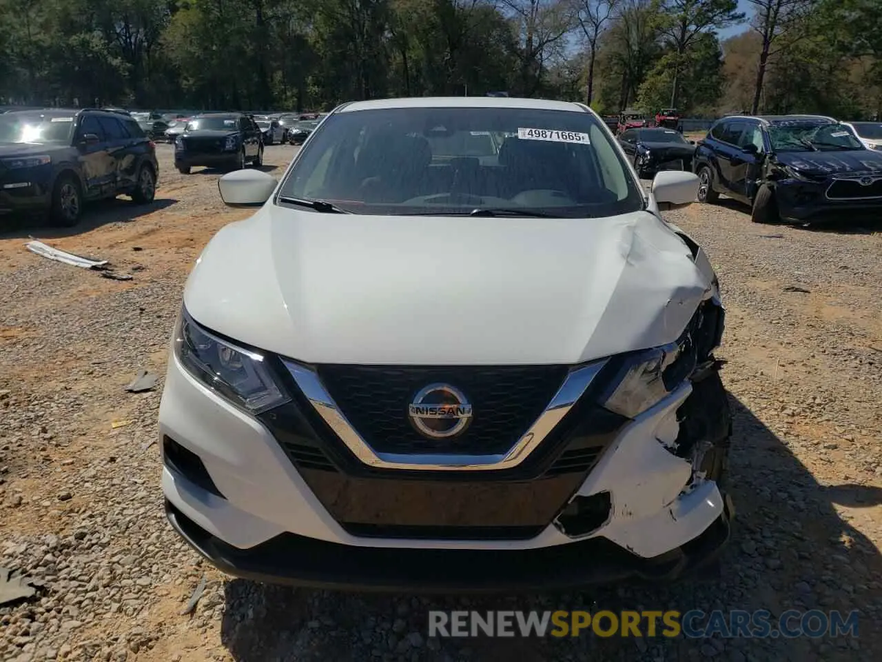 5 Photograph of a damaged car JN1BJ1AV3MW316116 NISSAN ROGUE 2021