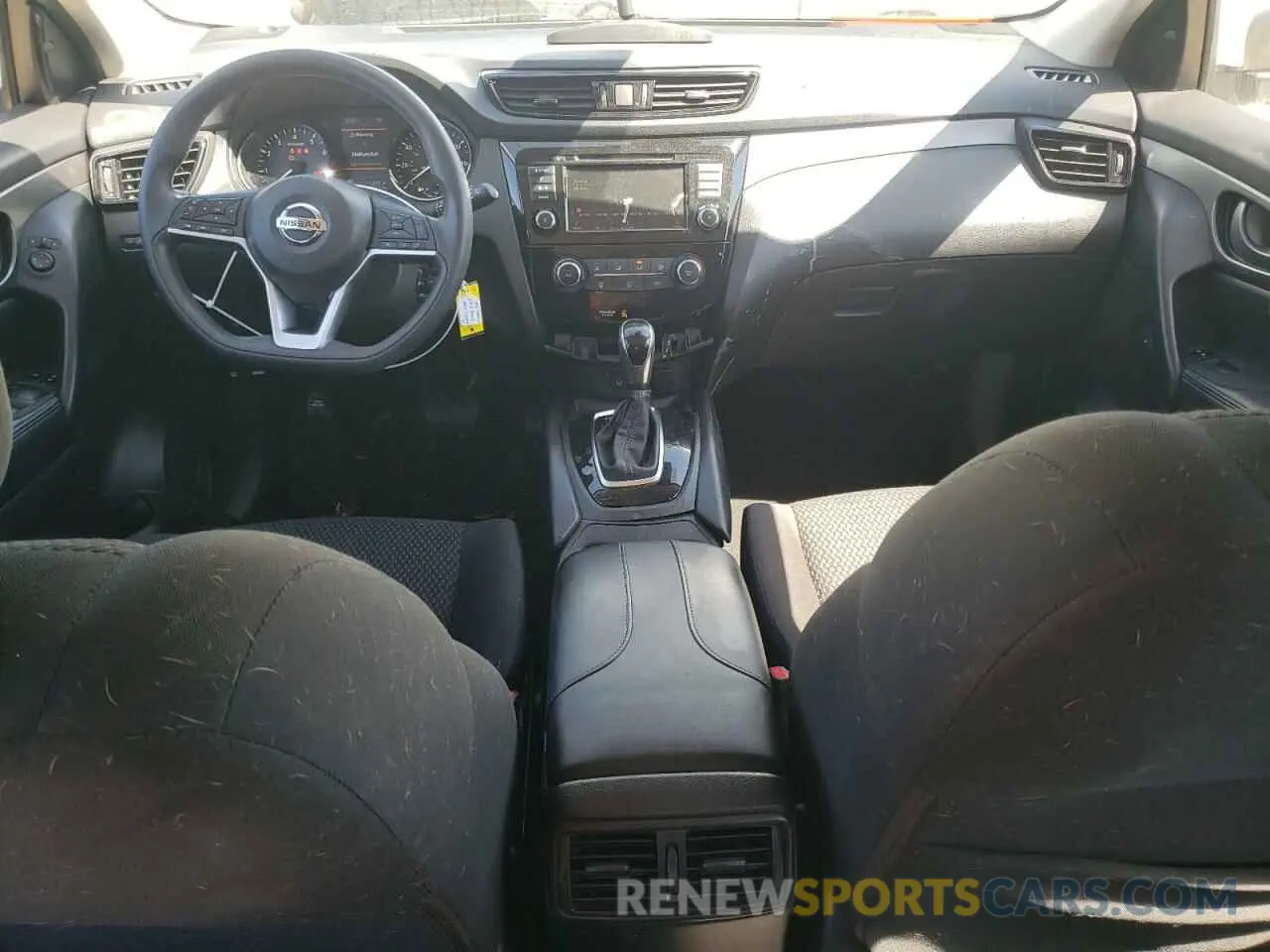 8 Photograph of a damaged car JN1BJ1AV3MW316116 NISSAN ROGUE 2021