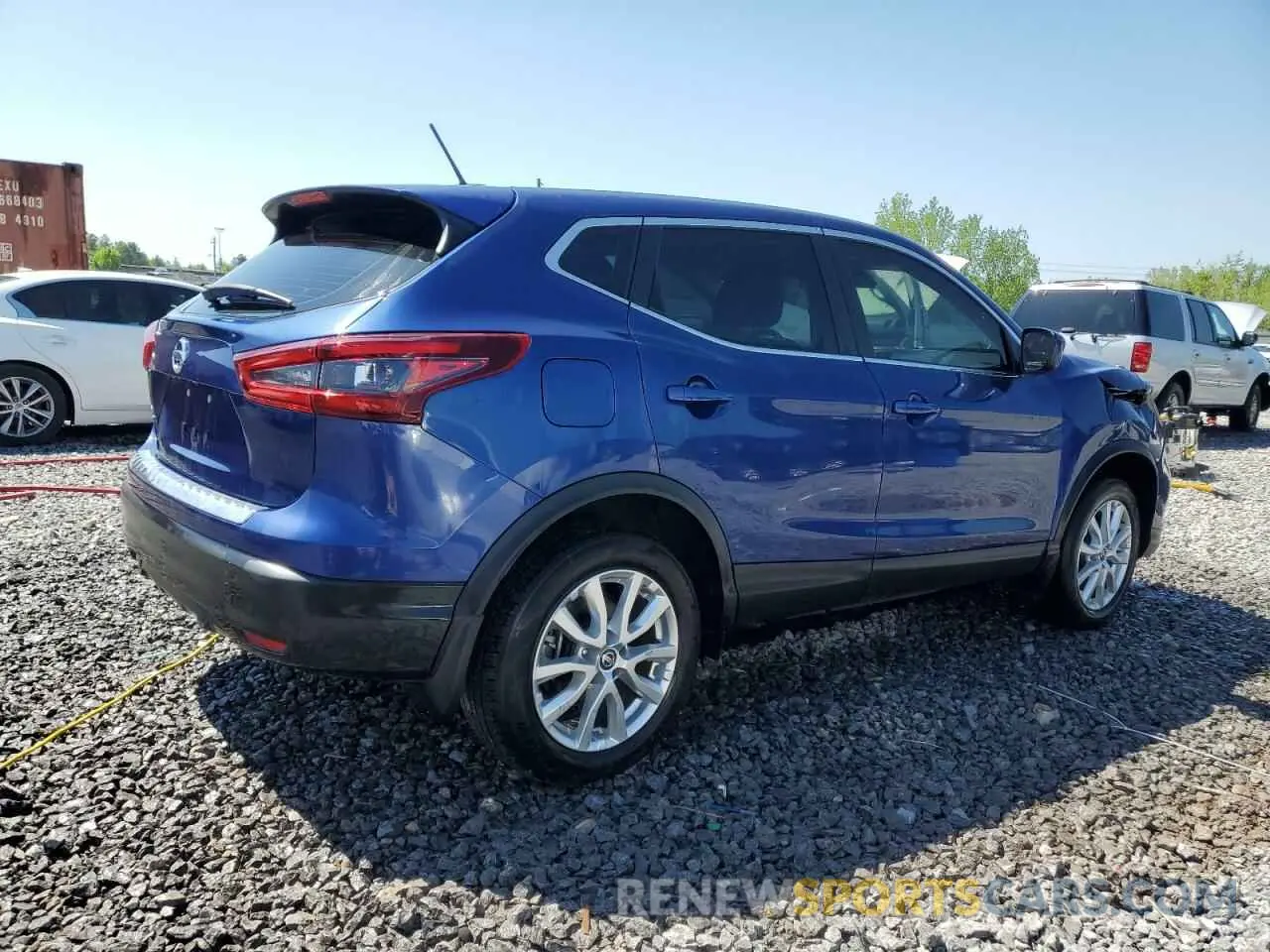 3 Photograph of a damaged car JN1BJ1AV3MW322336 NISSAN ROGUE 2021