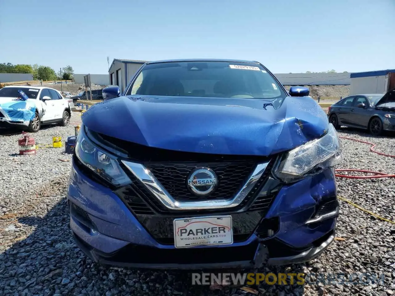 5 Photograph of a damaged car JN1BJ1AV3MW322336 NISSAN ROGUE 2021