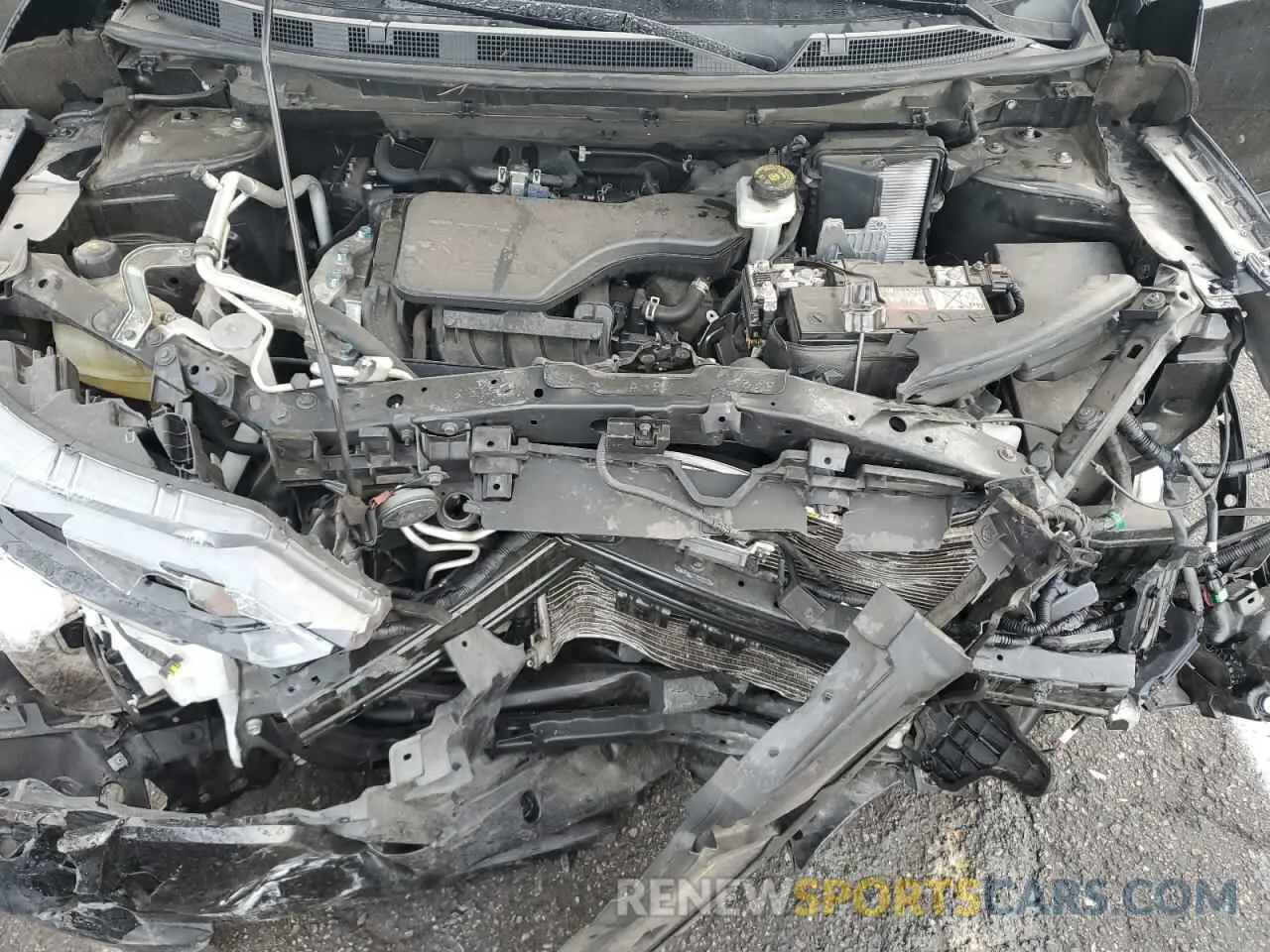 12 Photograph of a damaged car JN1BJ1AV3MW322725 NISSAN ROGUE 2021