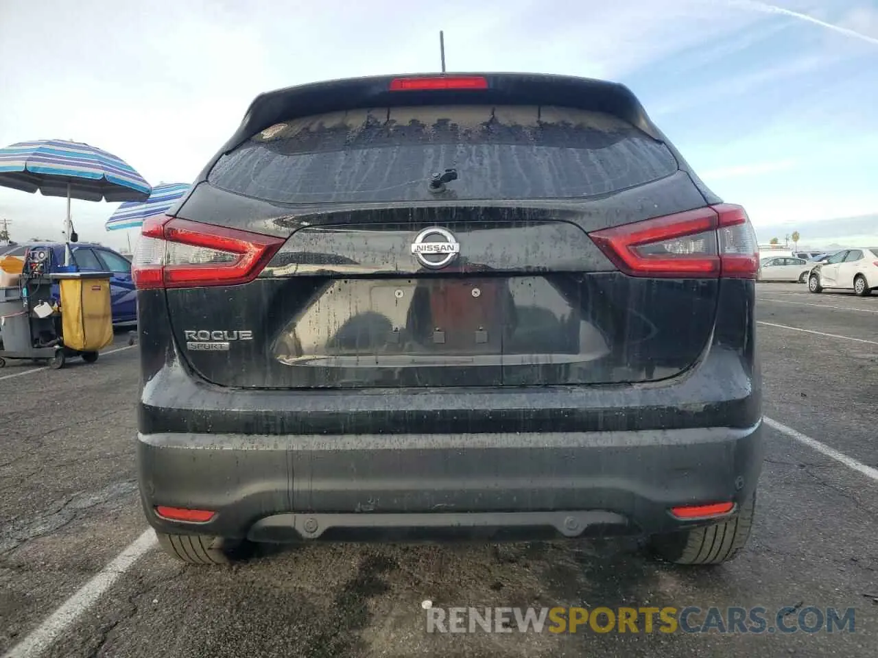 6 Photograph of a damaged car JN1BJ1AV3MW322725 NISSAN ROGUE 2021