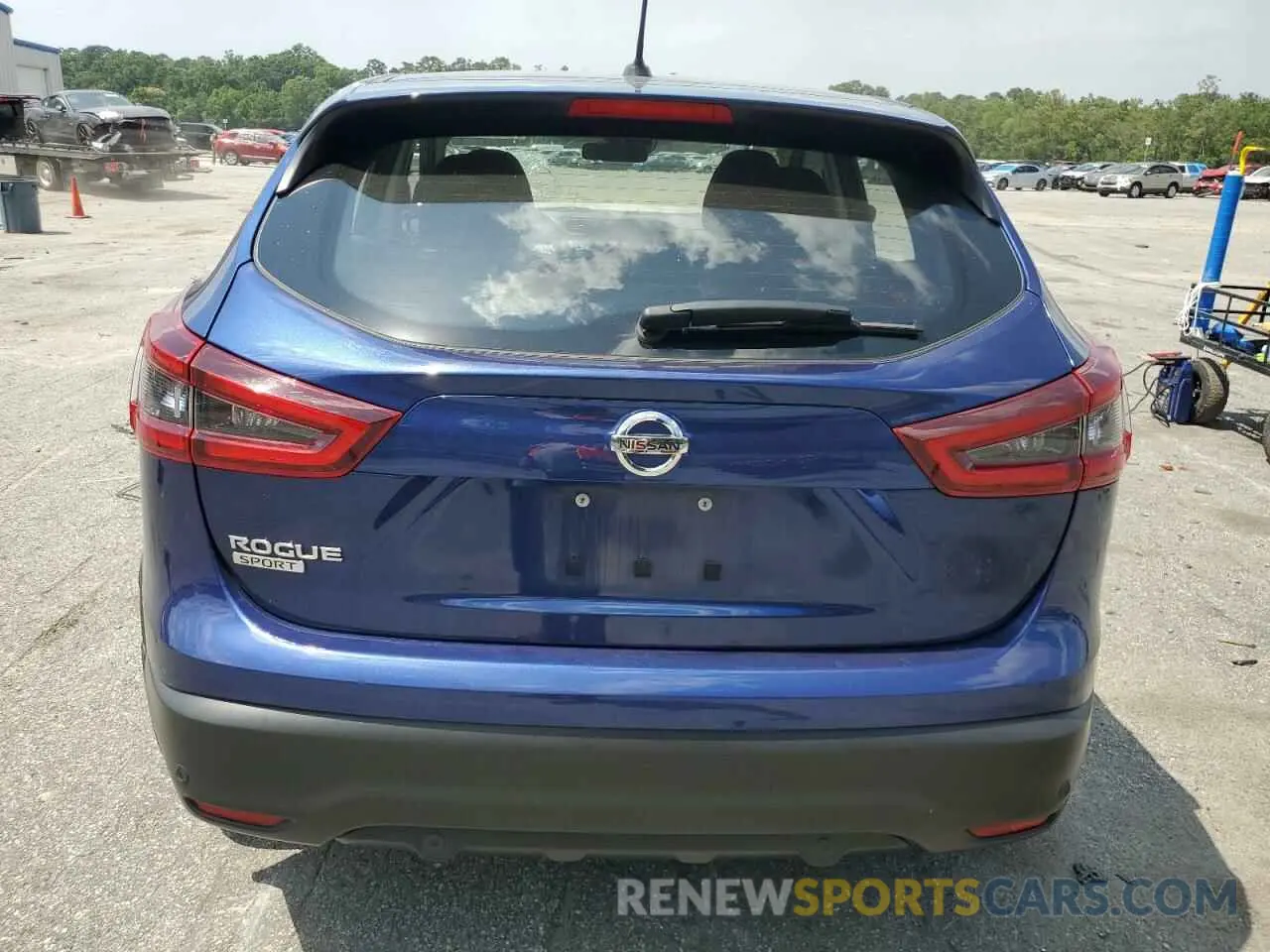 6 Photograph of a damaged car JN1BJ1AV3MW323874 NISSAN ROGUE 2021