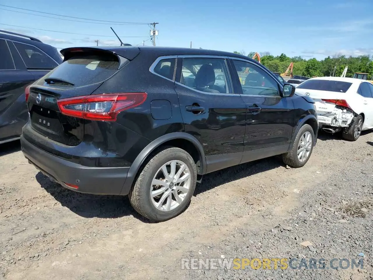3 Photograph of a damaged car JN1BJ1AV3MW562132 NISSAN ROGUE 2021