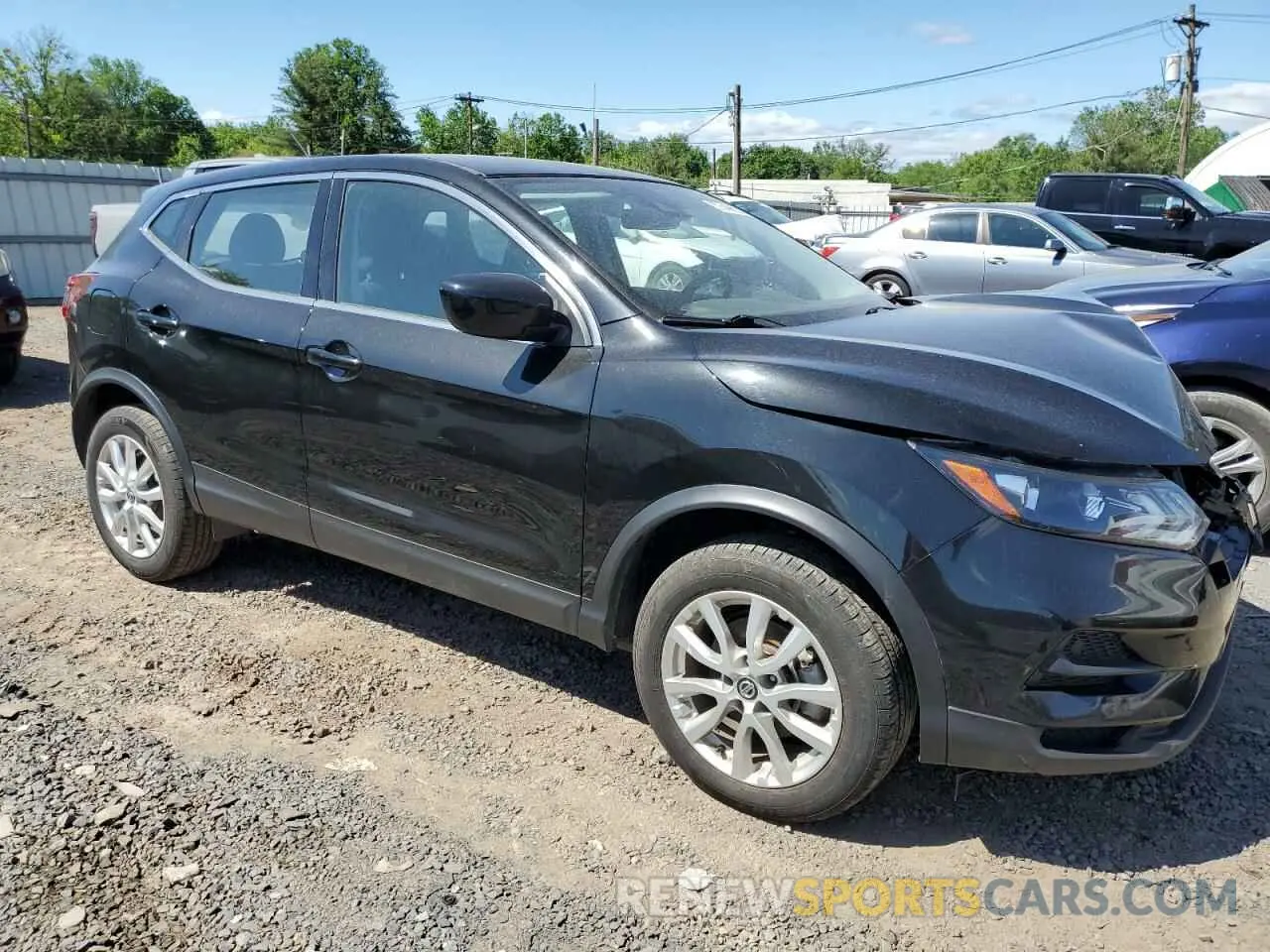 4 Photograph of a damaged car JN1BJ1AV3MW562132 NISSAN ROGUE 2021
