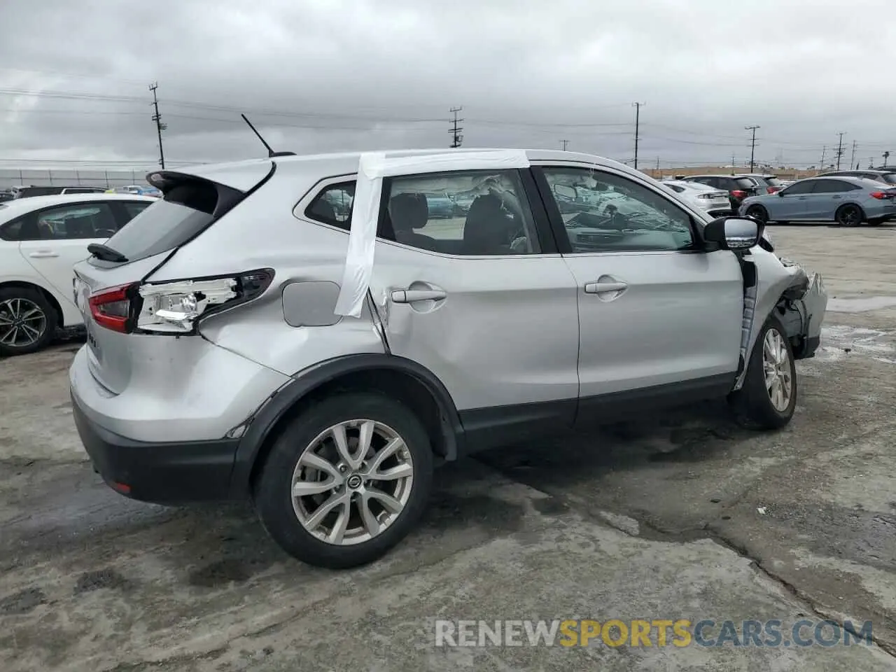 3 Photograph of a damaged car JN1BJ1AV4MW561734 NISSAN ROGUE 2021