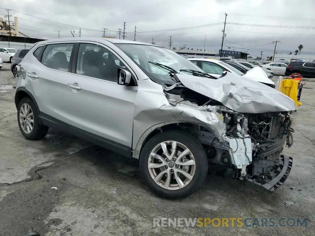 4 Photograph of a damaged car JN1BJ1AV4MW561734 NISSAN ROGUE 2021