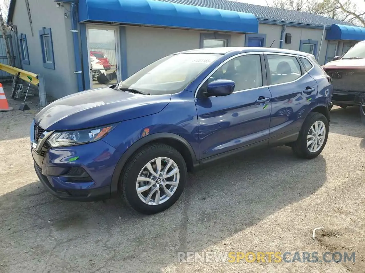 1 Photograph of a damaged car JN1BJ1AV5MW301004 NISSAN ROGUE 2021