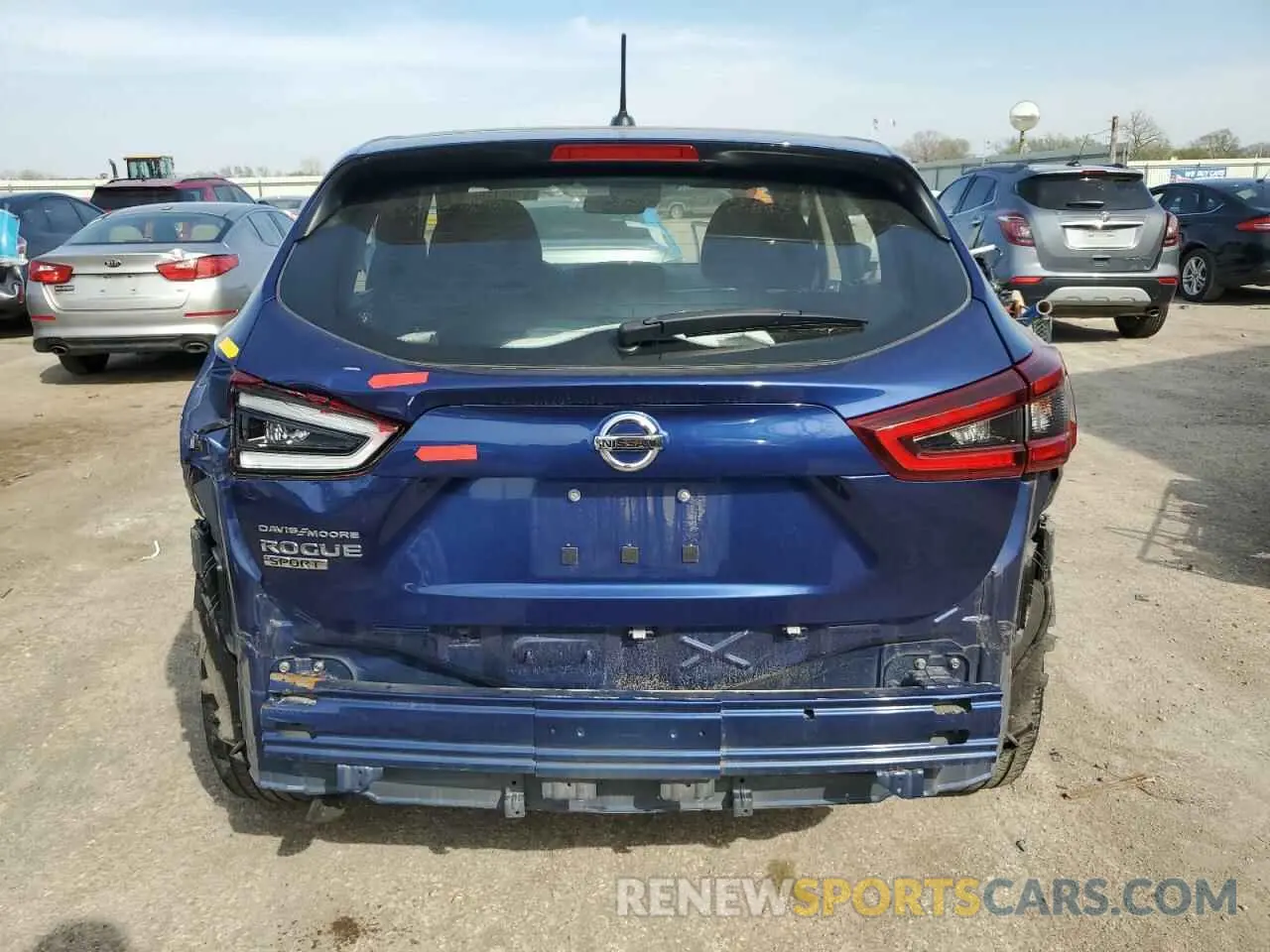 6 Photograph of a damaged car JN1BJ1AV5MW301004 NISSAN ROGUE 2021