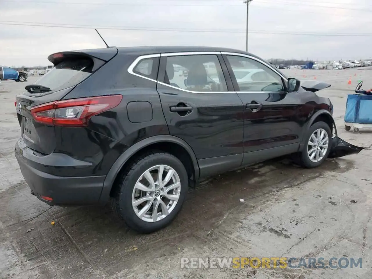 3 Photograph of a damaged car JN1BJ1AV5MW304128 NISSAN ROGUE 2021