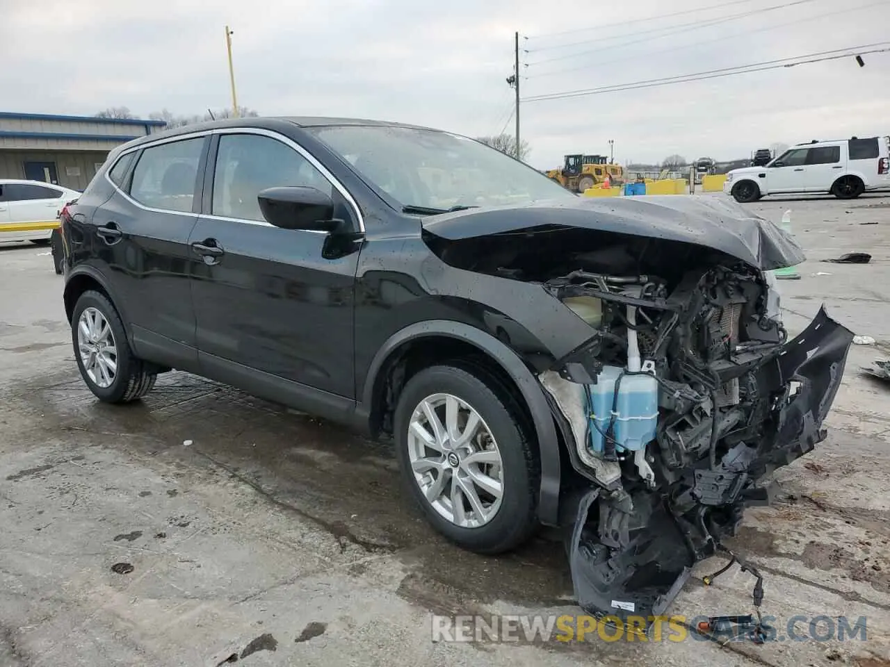 4 Photograph of a damaged car JN1BJ1AV5MW304128 NISSAN ROGUE 2021