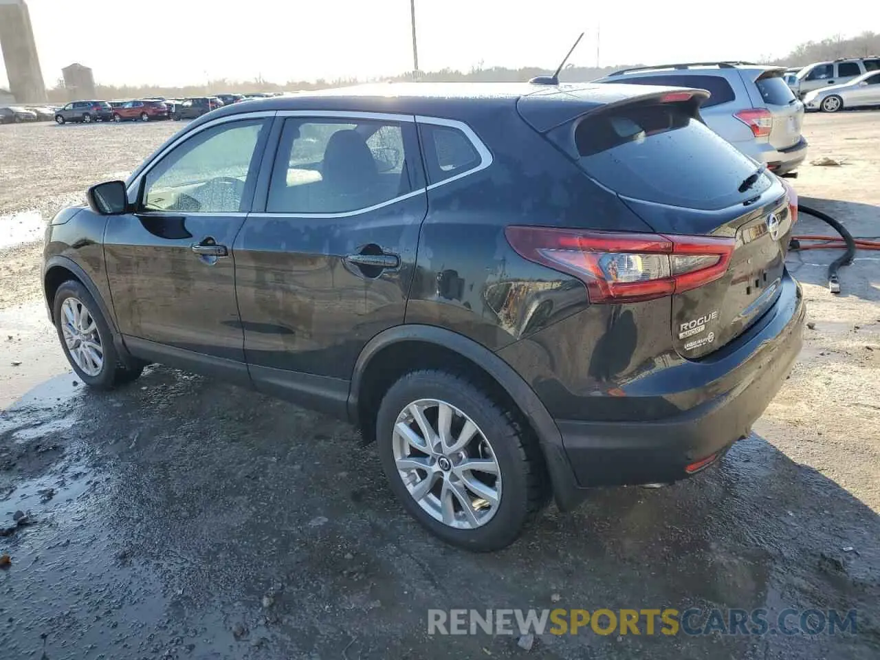 2 Photograph of a damaged car JN1BJ1AV5MW573925 NISSAN ROGUE 2021