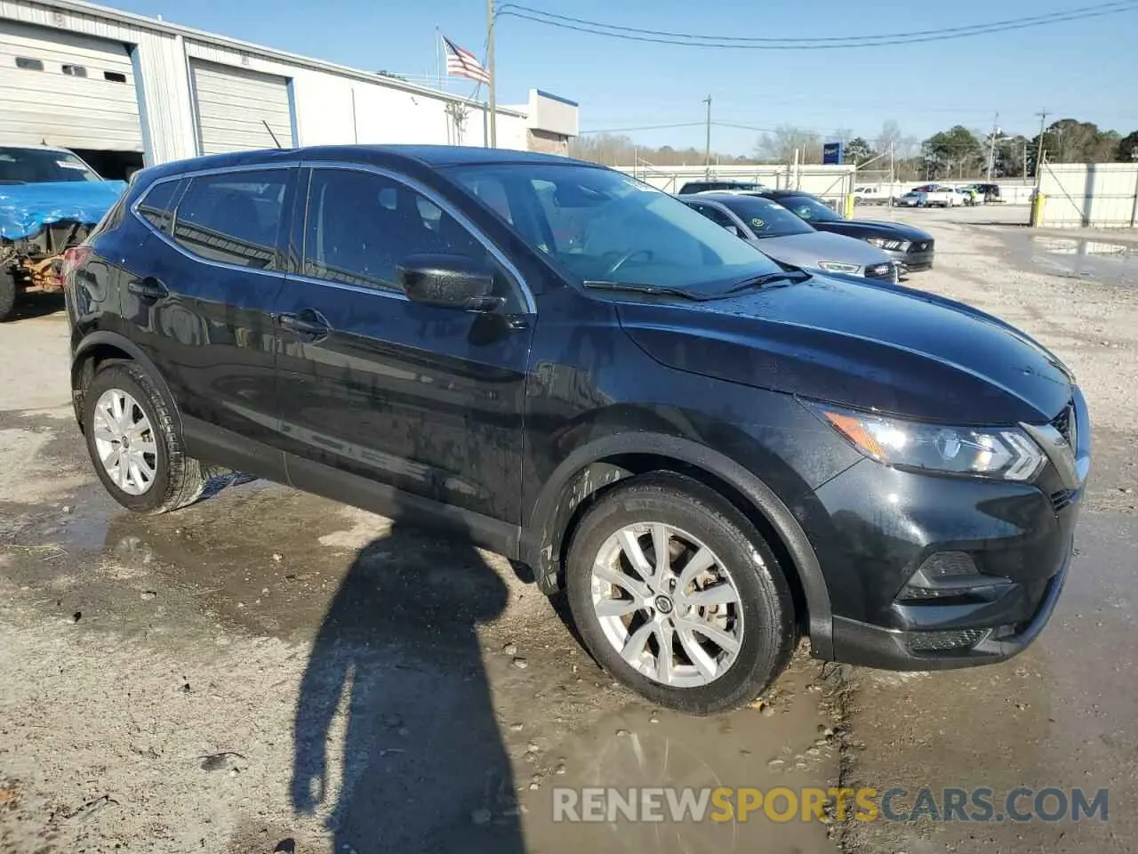 4 Photograph of a damaged car JN1BJ1AV5MW573925 NISSAN ROGUE 2021