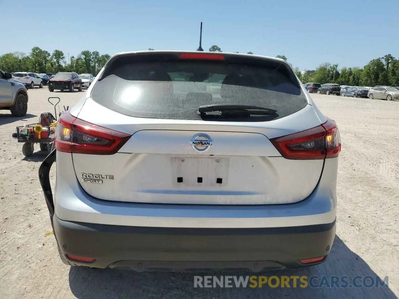 6 Photograph of a damaged car JN1BJ1AV6MW302839 NISSAN ROGUE 2021