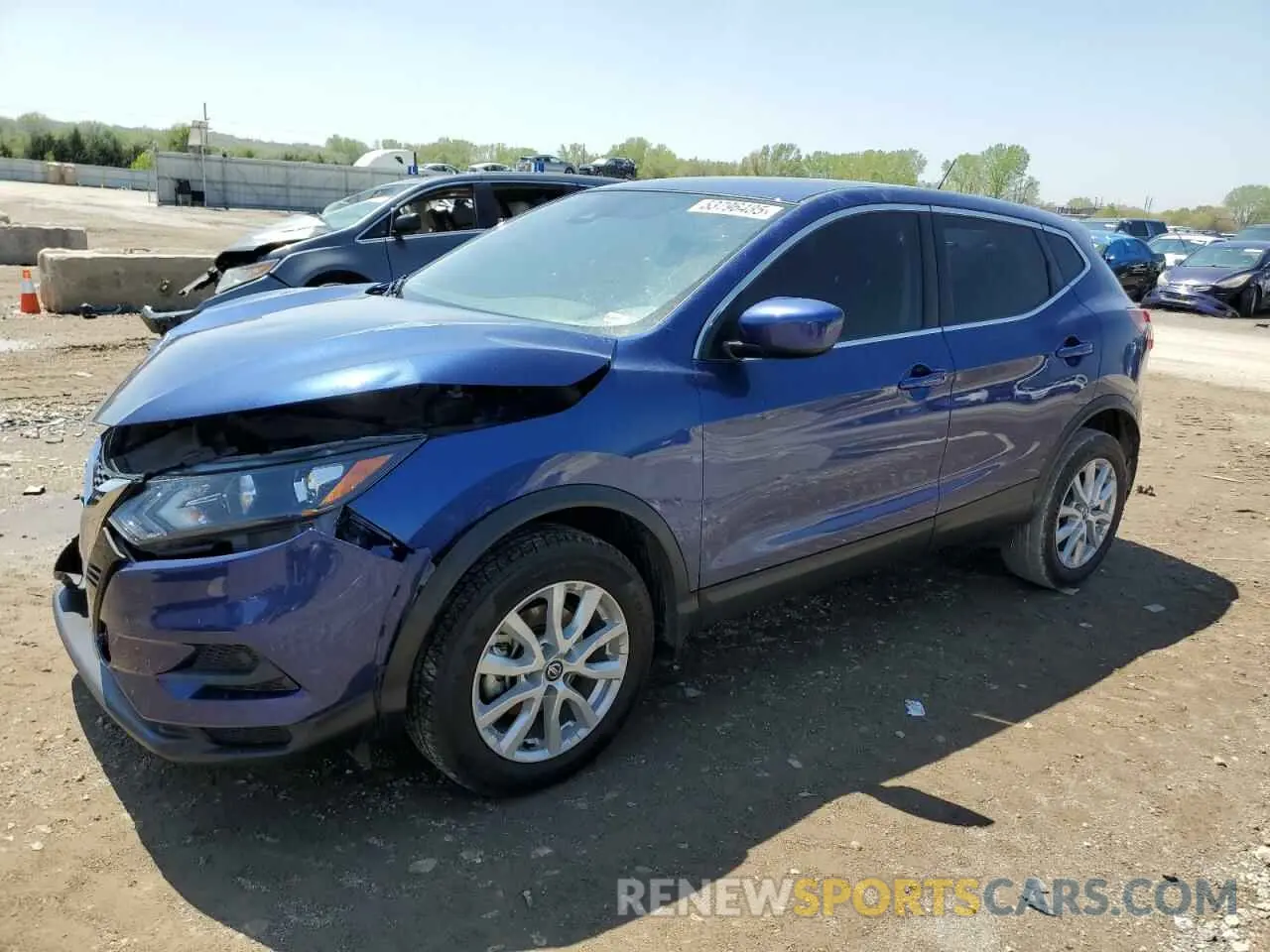 1 Photograph of a damaged car JN1BJ1AV6MW305885 NISSAN ROGUE 2021