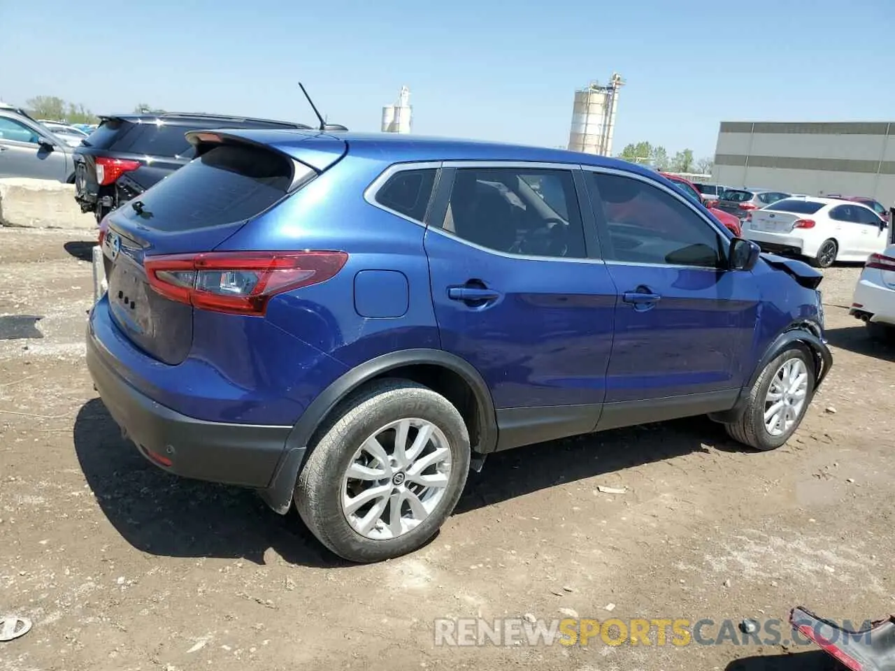 3 Photograph of a damaged car JN1BJ1AV6MW305885 NISSAN ROGUE 2021