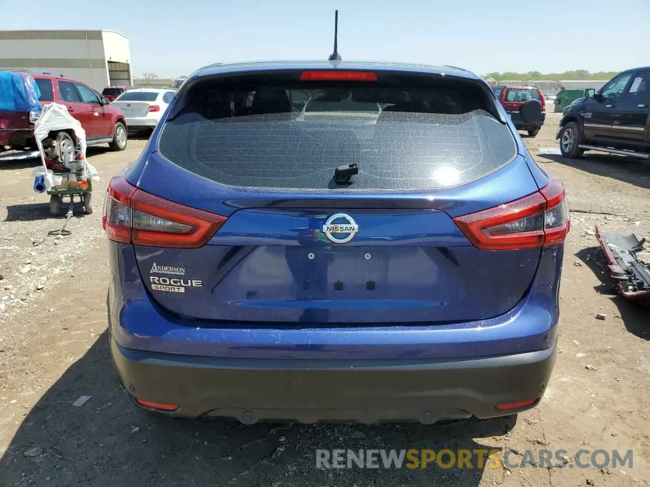 6 Photograph of a damaged car JN1BJ1AV6MW305885 NISSAN ROGUE 2021