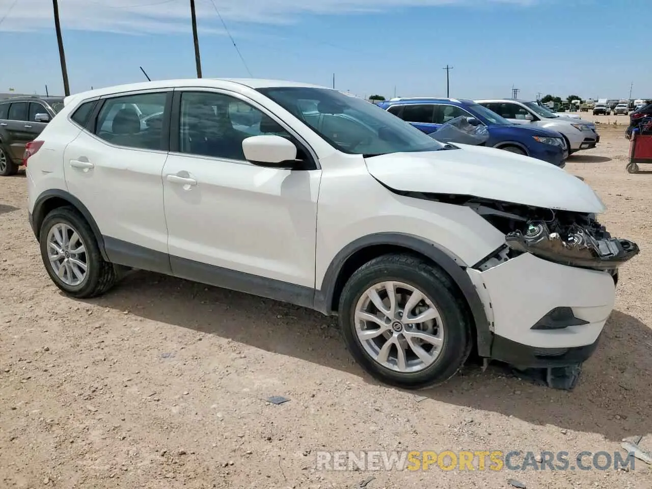 4 Photograph of a damaged car JN1BJ1AV6MW306681 NISSAN ROGUE 2021