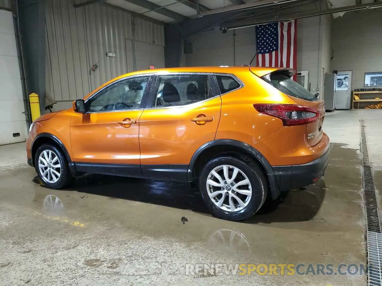 2 Photograph of a damaged car JN1BJ1AV7MW315695 NISSAN ROGUE 2021