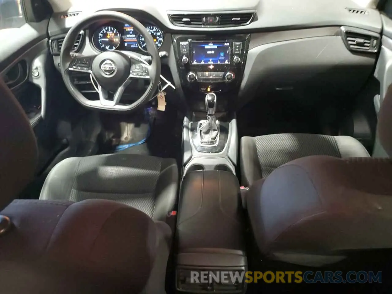 8 Photograph of a damaged car JN1BJ1AV7MW315695 NISSAN ROGUE 2021