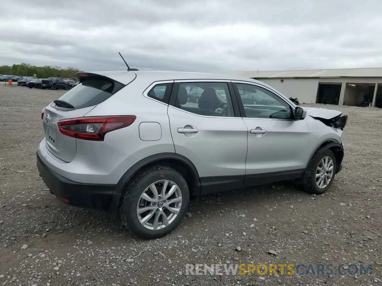 3 Photograph of a damaged car JN1BJ1AV7MW317799 NISSAN ROGUE 2021