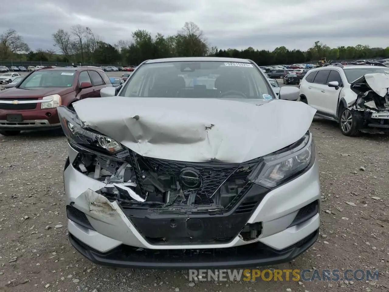 5 Photograph of a damaged car JN1BJ1AV7MW317799 NISSAN ROGUE 2021