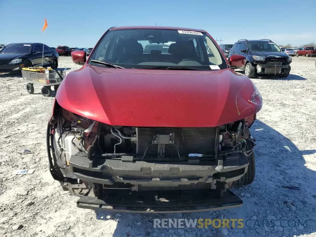 5 Photograph of a damaged car JN1BJ1AV8MW317715 NISSAN ROGUE 2021