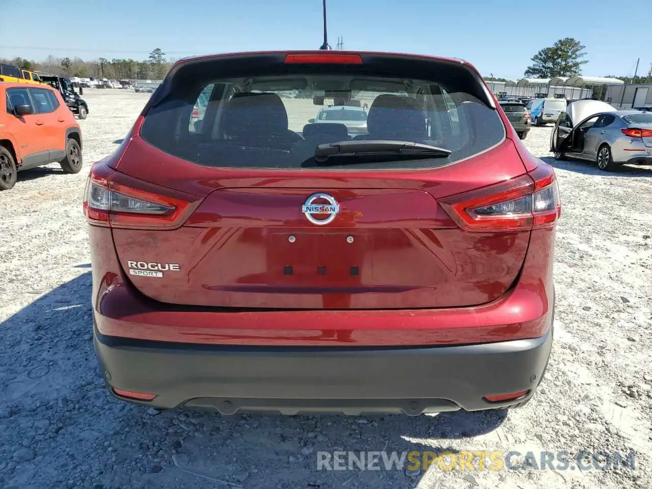 6 Photograph of a damaged car JN1BJ1AV8MW317715 NISSAN ROGUE 2021