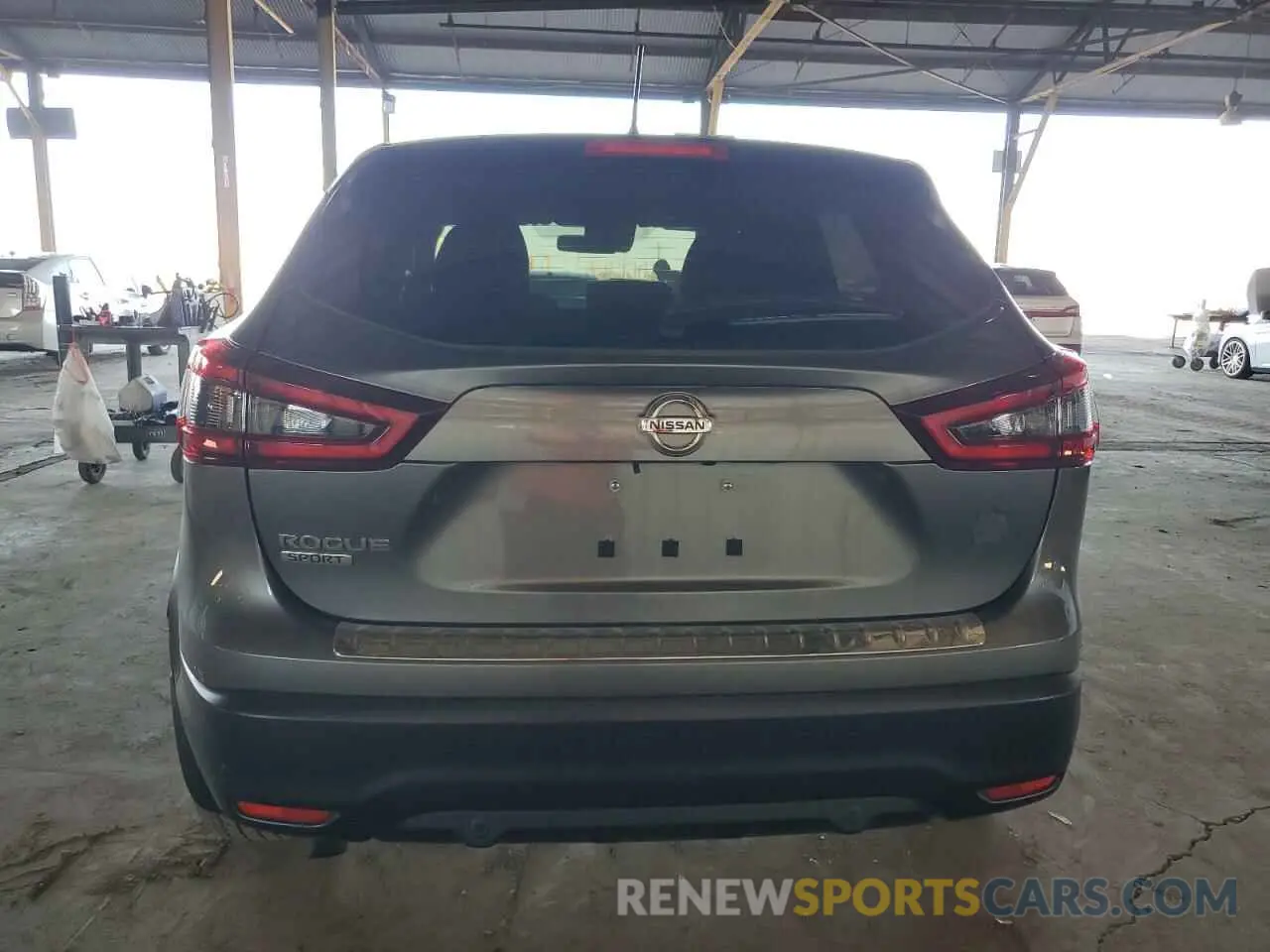 6 Photograph of a damaged car JN1BJ1AV8MW322221 NISSAN ROGUE 2021