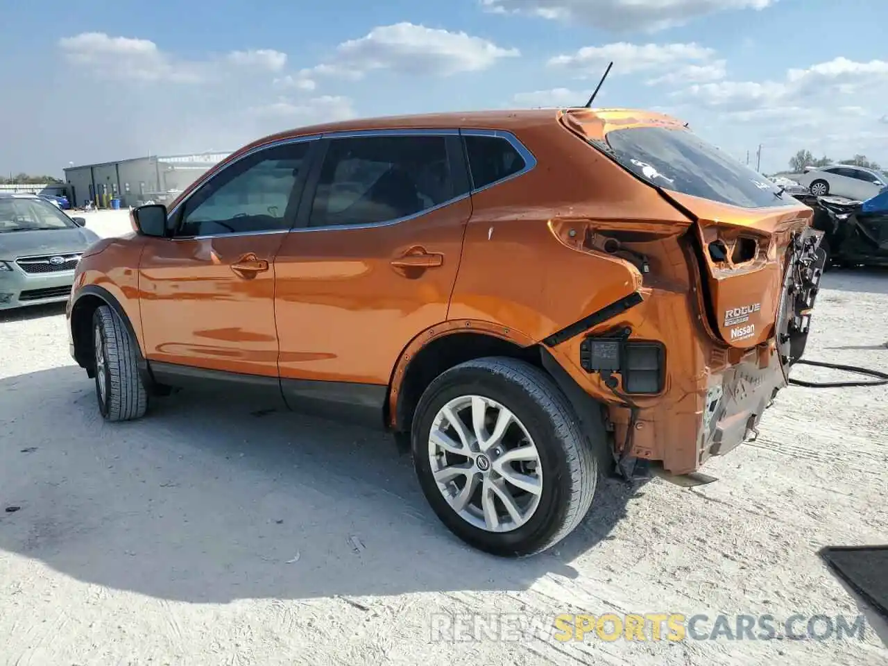 2 Photograph of a damaged car JN1BJ1AV8MW323370 NISSAN ROGUE 2021