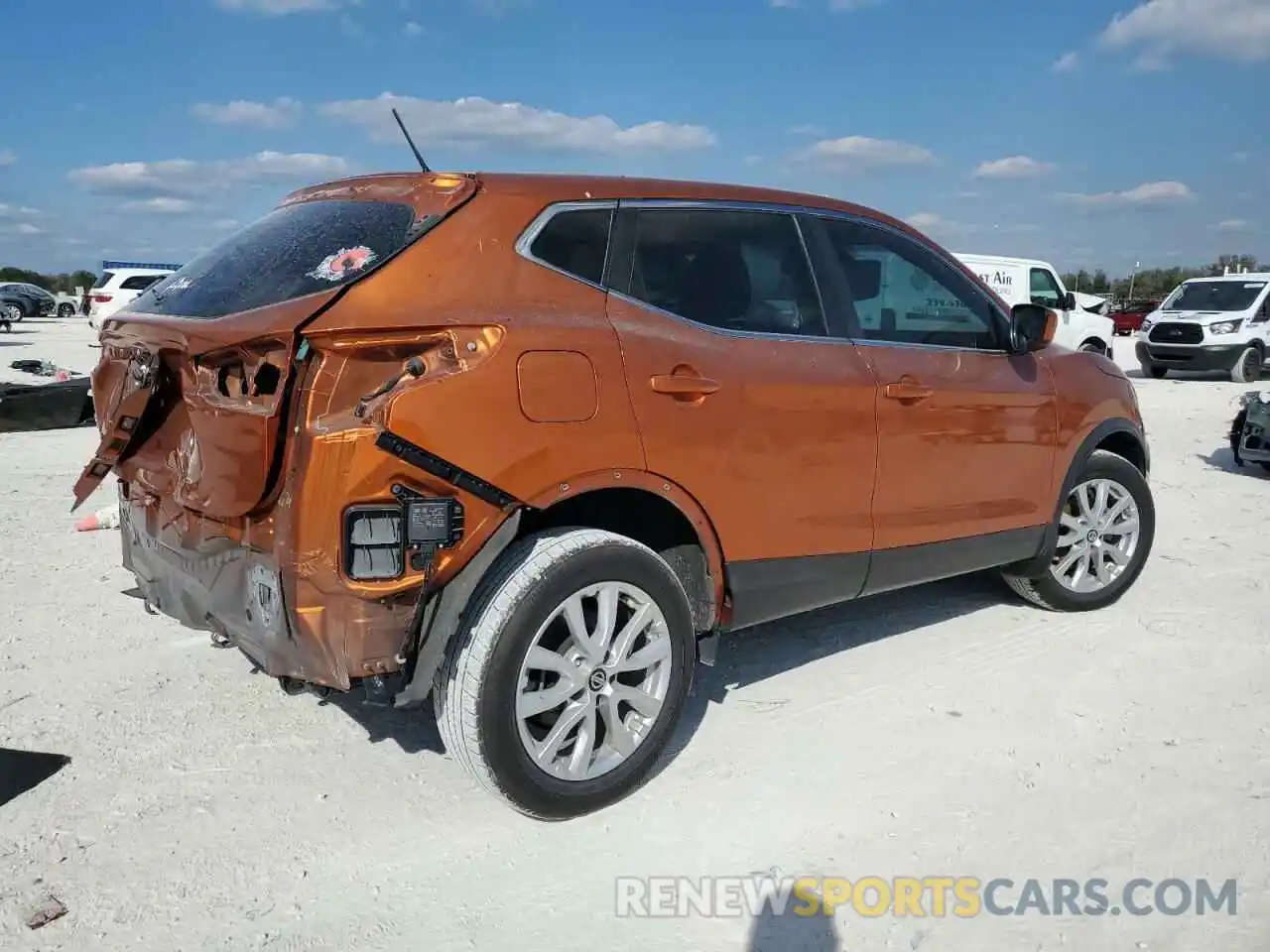 3 Photograph of a damaged car JN1BJ1AV8MW323370 NISSAN ROGUE 2021