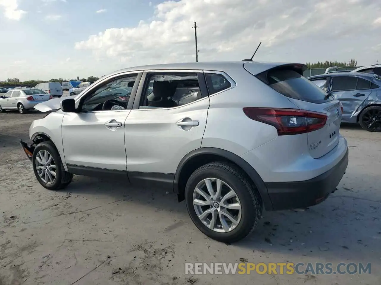 2 Photograph of a damaged car JN1BJ1AV8MW560781 NISSAN ROGUE 2021
