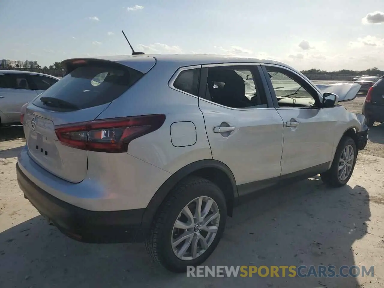 3 Photograph of a damaged car JN1BJ1AV8MW560781 NISSAN ROGUE 2021