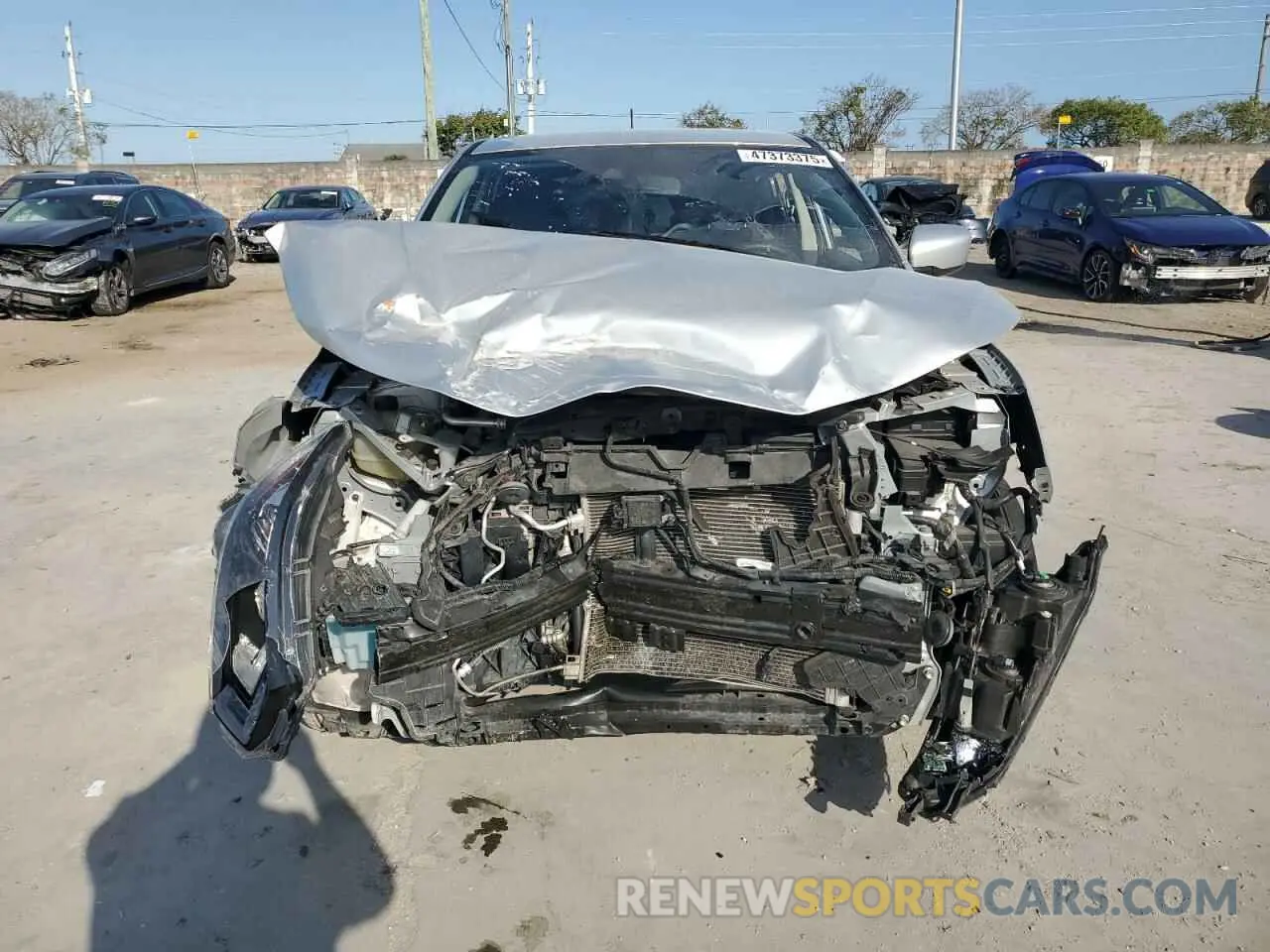 5 Photograph of a damaged car JN1BJ1AV8MW560781 NISSAN ROGUE 2021