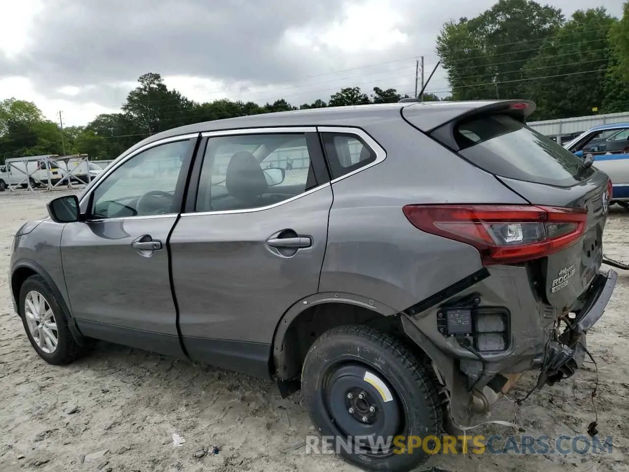 2 Photograph of a damaged car JN1BJ1AV8MW562322 NISSAN ROGUE 2021