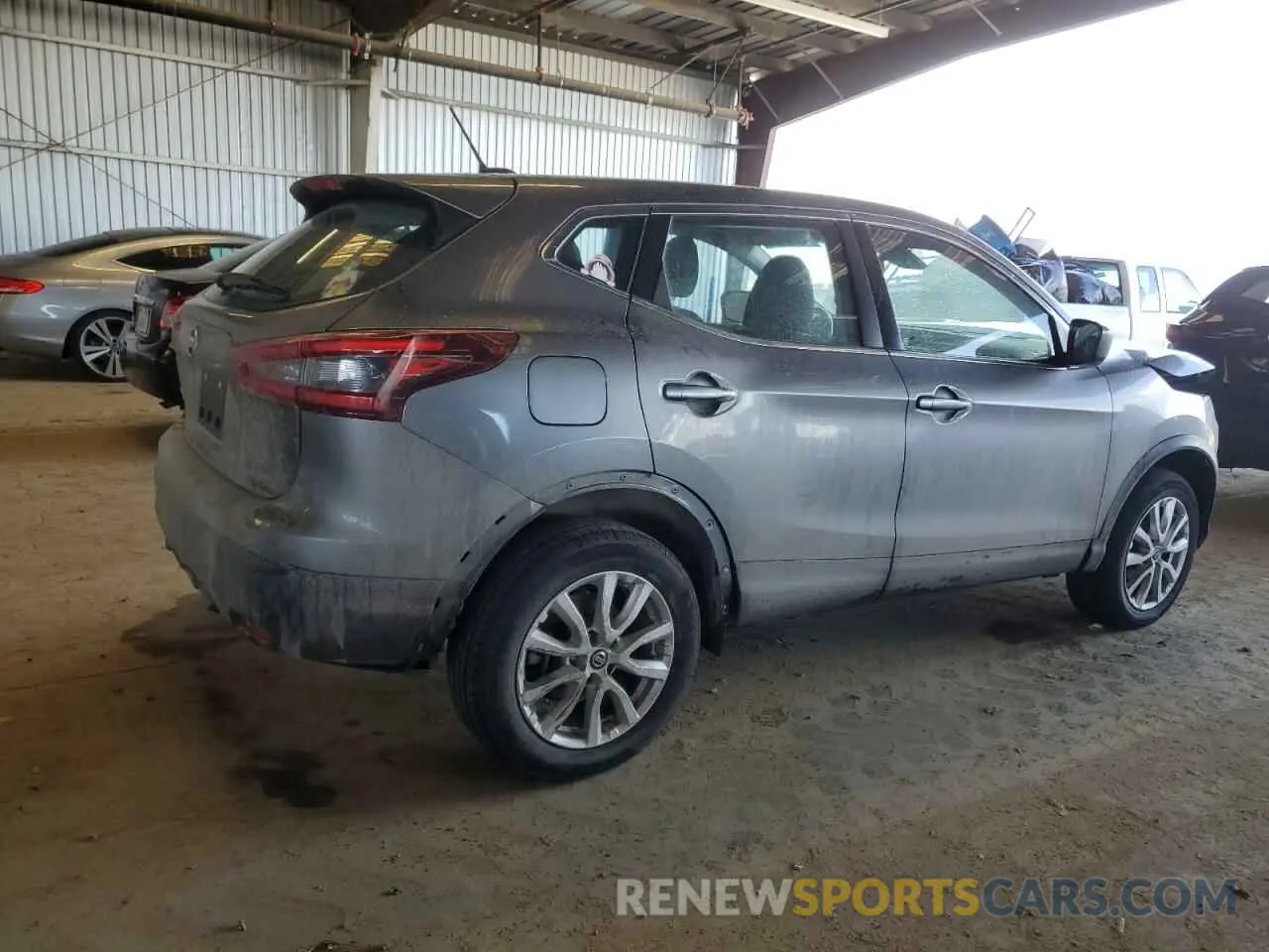 3 Photograph of a damaged car JN1BJ1AV8MW562661 NISSAN ROGUE 2021