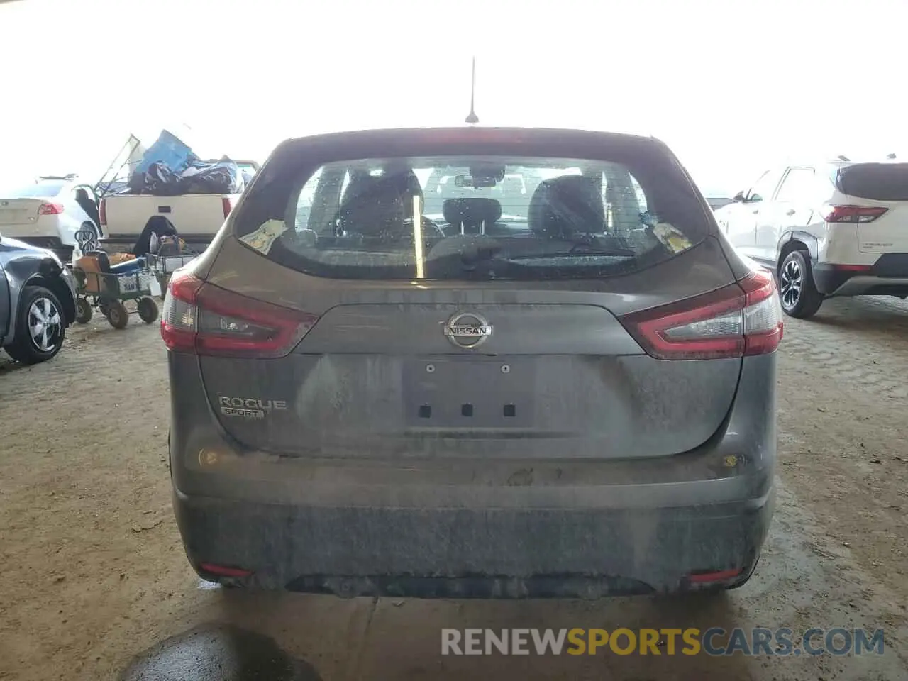 6 Photograph of a damaged car JN1BJ1AV8MW562661 NISSAN ROGUE 2021