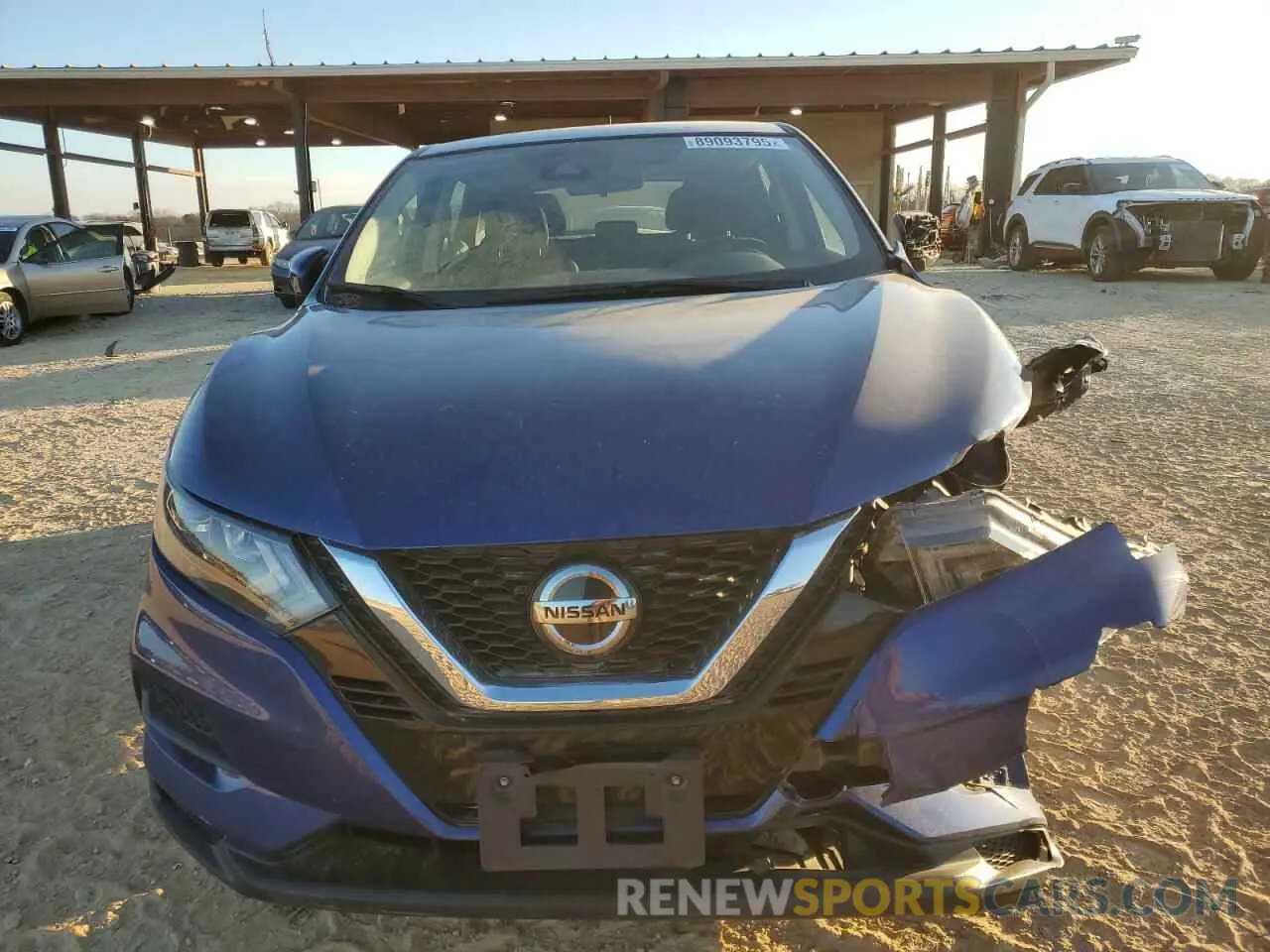 5 Photograph of a damaged car JN1BJ1AV9MW316587 NISSAN ROGUE 2021