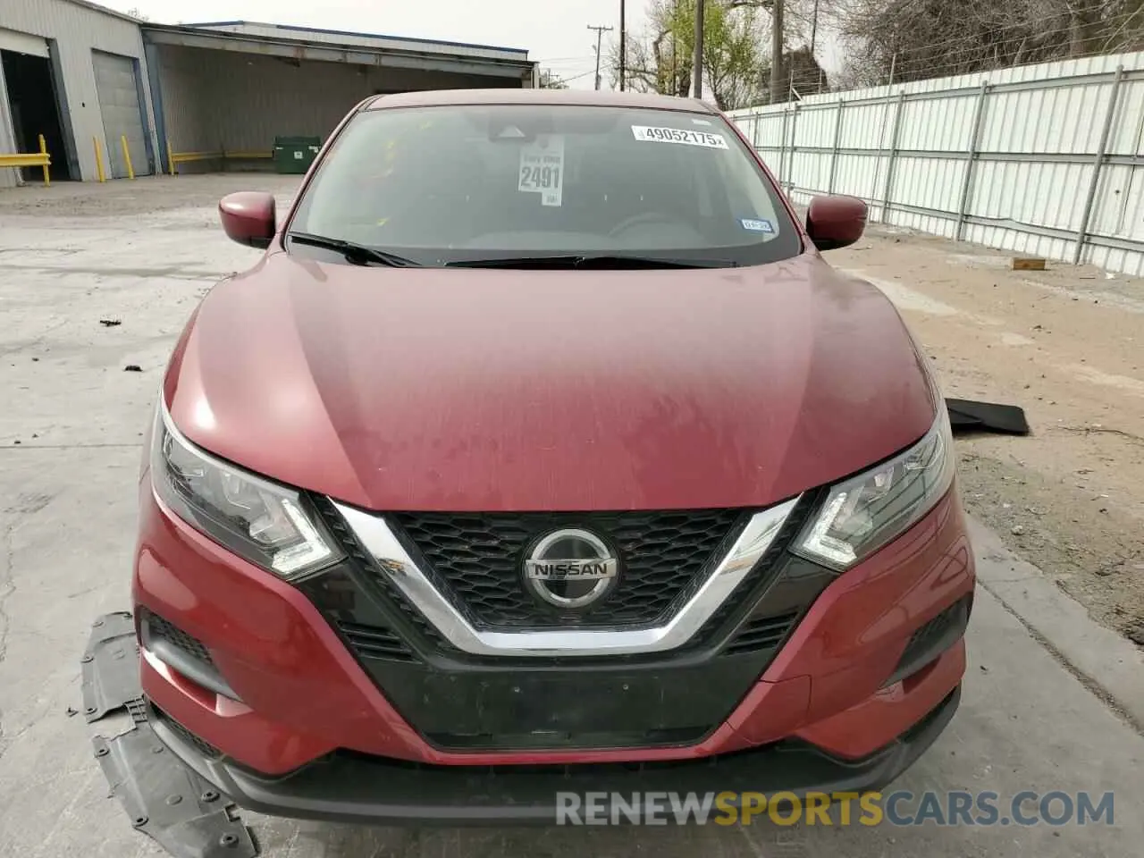 5 Photograph of a damaged car JN1BJ1AV9MW318467 NISSAN ROGUE 2021