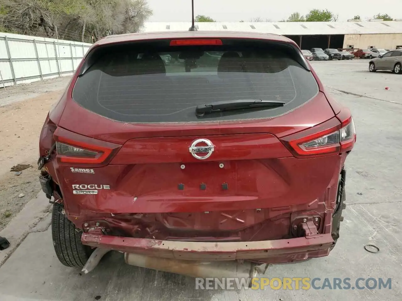 6 Photograph of a damaged car JN1BJ1AV9MW318467 NISSAN ROGUE 2021