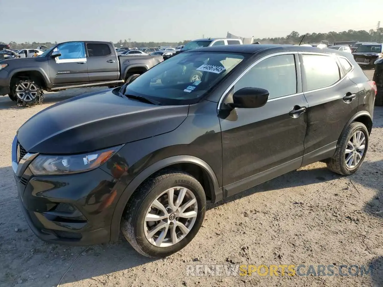 1 Photograph of a damaged car JN1BJ1AV9MW560854 NISSAN ROGUE 2021