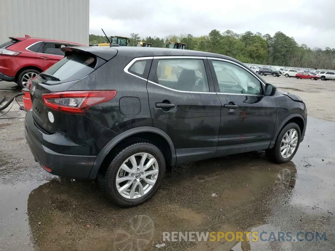 3 Photograph of a damaged car JN1BJ1AV9MW567318 NISSAN ROGUE 2021