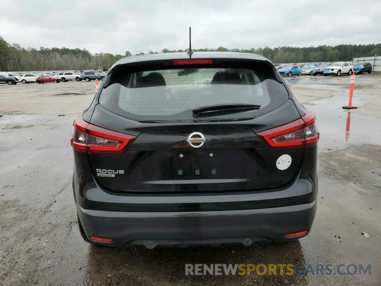 6 Photograph of a damaged car JN1BJ1AV9MW567318 NISSAN ROGUE 2021