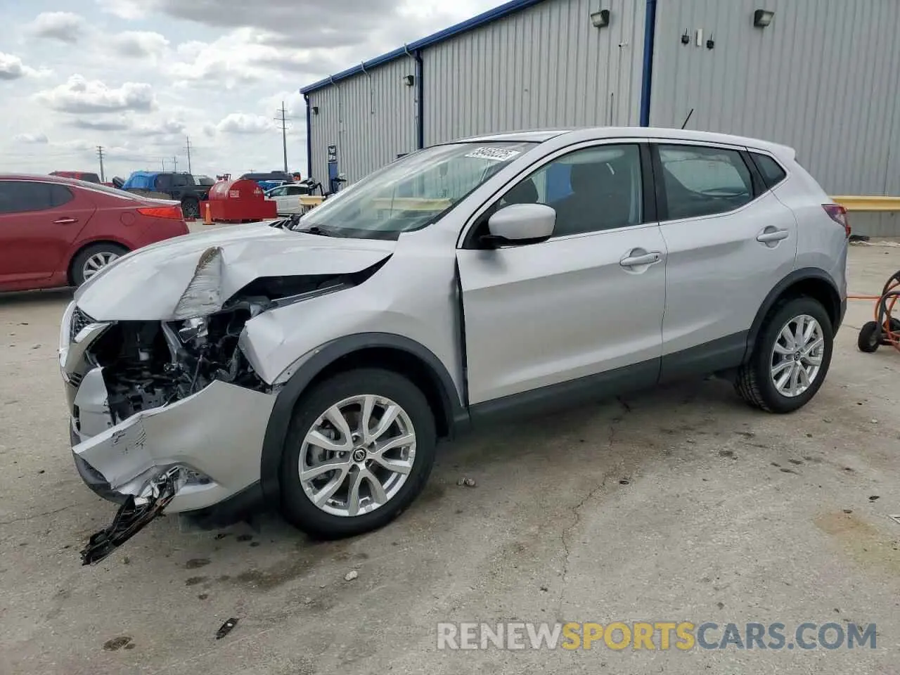 1 Photograph of a damaged car JN1BJ1AV9MW568842 NISSAN ROGUE 2021