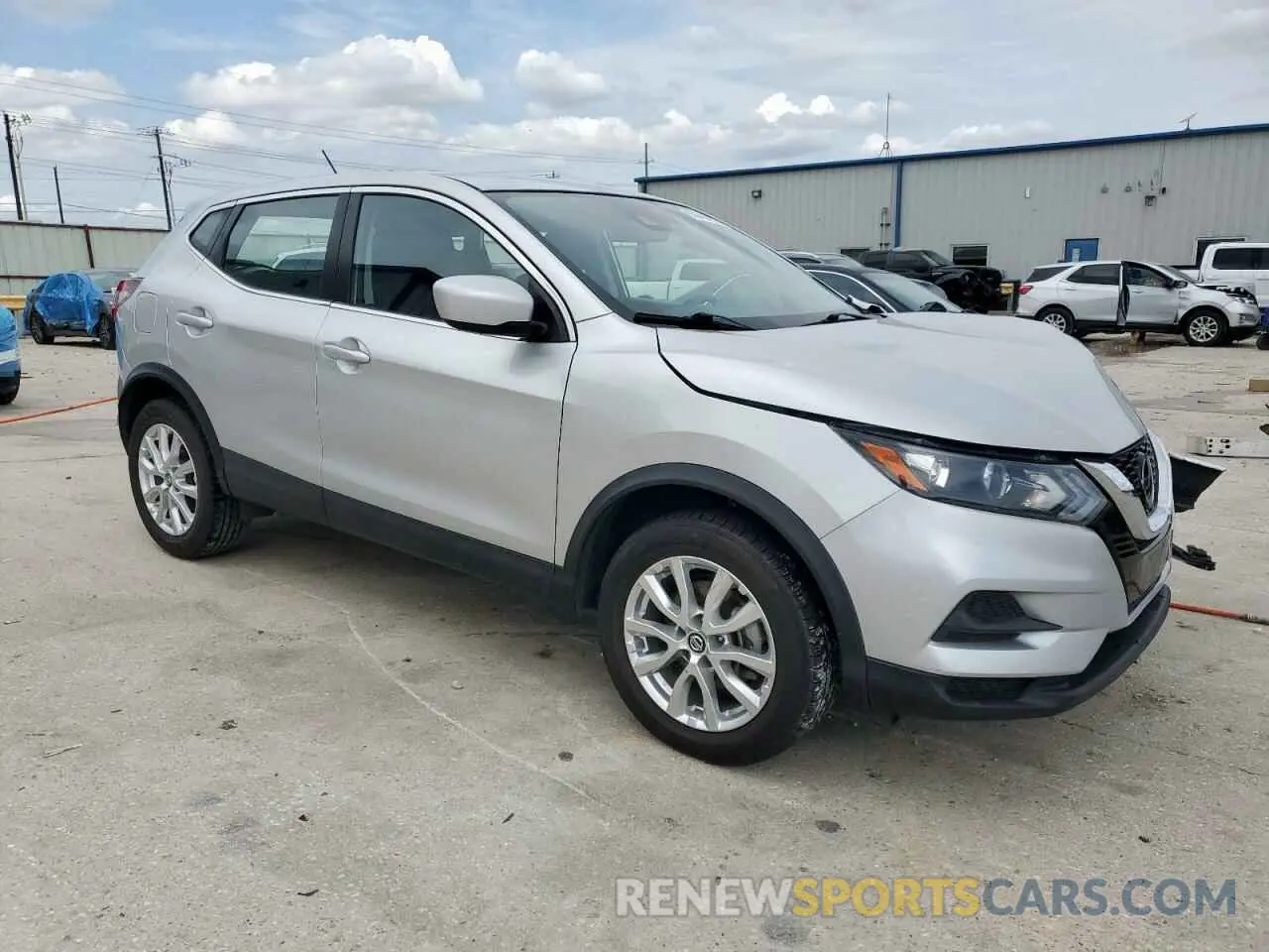 4 Photograph of a damaged car JN1BJ1AV9MW568842 NISSAN ROGUE 2021